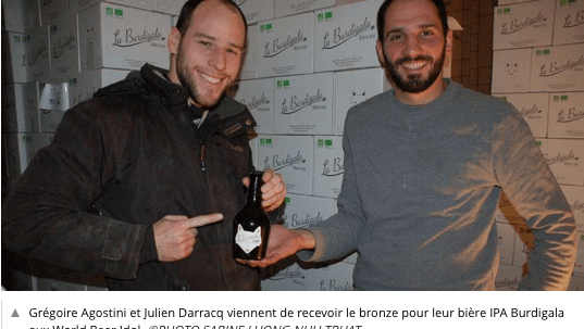 gregoire agostini julien darracq ipa bronzeburdigala world beer idol gregoire agostini julien darracq ipa bronzeburdigala world beer idol